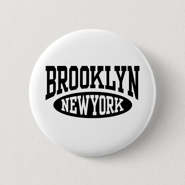 Badge Rond 5 Cm Brooklyn (Devant)