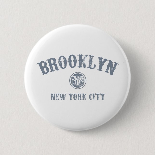 Badge Rond 5 Cm *Brooklyn (Devant)