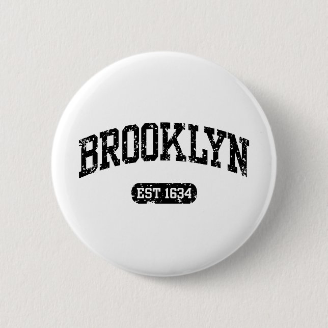 Badge Rond 5 Cm Brooklyn (Devant)