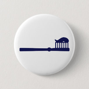 Badge Rond 5 Cm Brosse à dents