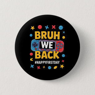 Badge Rond 5 Cm Bruh Nous Ck Drôle Ck Pour École Jeu Vidéo Garçons