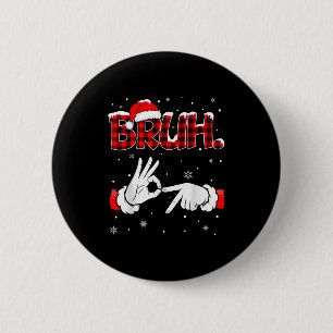 Badge Rond 5 Cm Bruh Six Seven 6 7 Mème Argot Gen Alpha 6 7 Mains