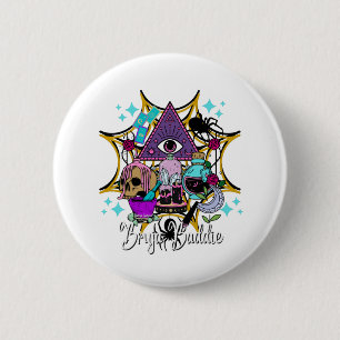 Badge Rond 5 Cm Bruja Baddie
