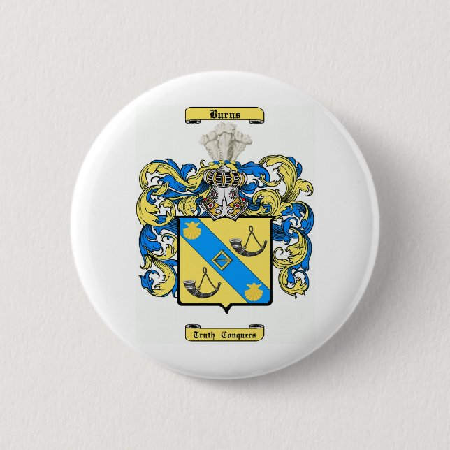Badge Rond 5 Cm brûlures (Ecosse) (Devant)