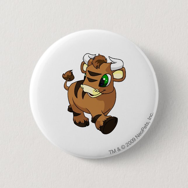 Badge Rond 5 Cm Brun de milliers d'UCI (Devant)