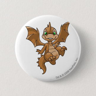 Badge Rond 5 Cm Brun de Scorchio