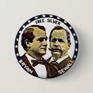 Badge Rond 5 Cm Bryan, Sewall - bouton