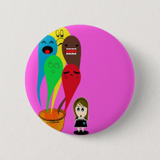 BADGE ROND 5 CM BUBU FANTASMAS