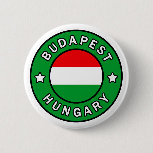 Badge Rond 5 Cm Budapest Hongrie