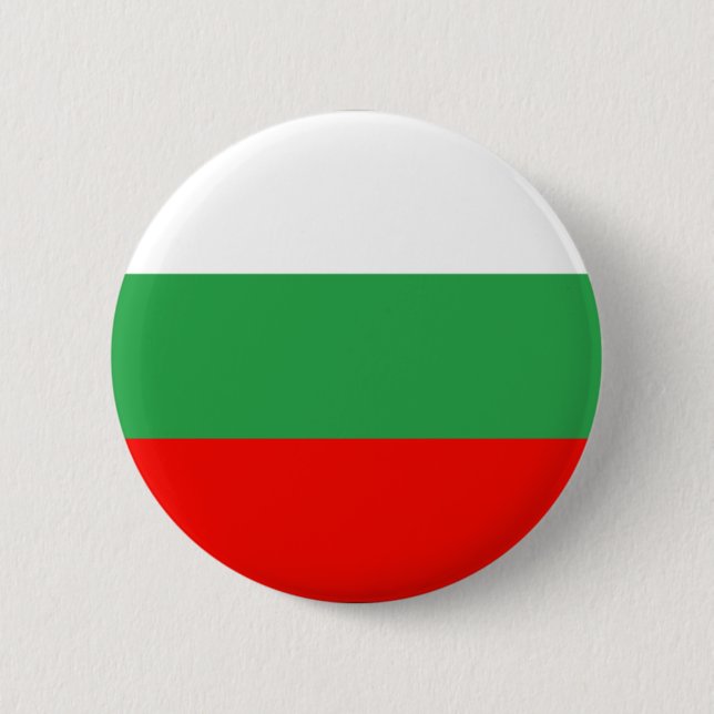 Badge Rond 5 Cm Bulgarie (Devant)