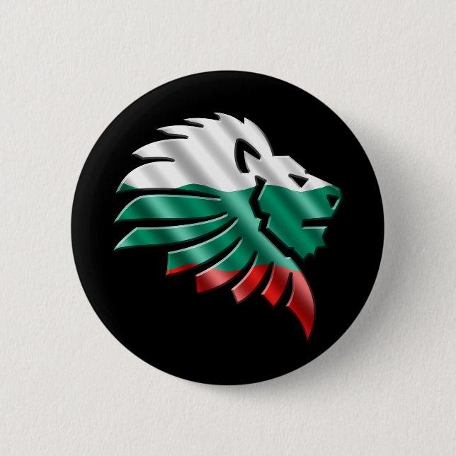 Badge Rond 5 Cm Bulgarie (Devant)