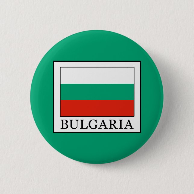 Badge Rond 5 Cm Bulgarie (Devant)