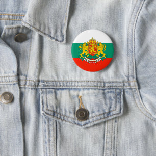 Badge Rond 5 Cm Bulgarie