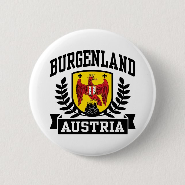 Badge Rond 5 Cm Burgenland Autriche (Devant)