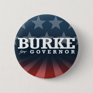 BADGE ROND 5 CM BURKE FOR GOVERNOR 2014
