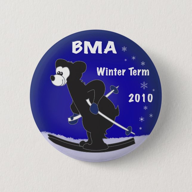 Badge Rond 5 Cm burkie button4.5 (Devant)