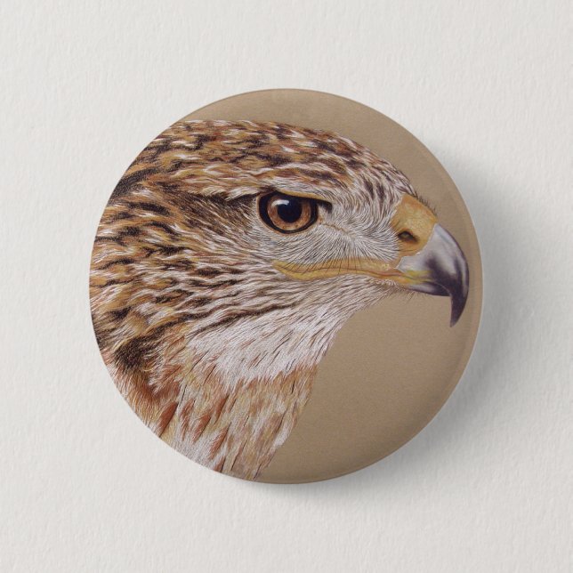 Badge Rond 5 Cm Buse rouilleuse (Devant)