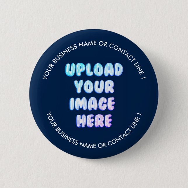 Badge Rond 5 Cm Business Brand Logo (Devant)