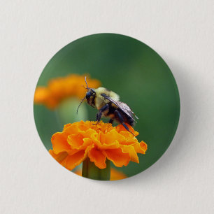 Badge Rond 5 Cm Busy Bee