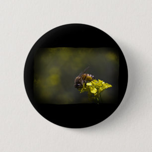 Badge Rond 5 Cm Busy Bee