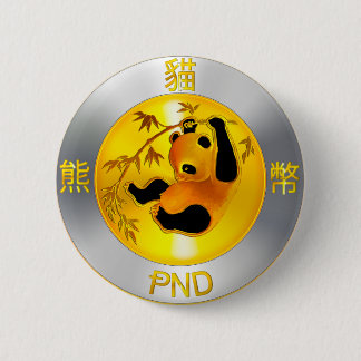Badge Rond 5 Cm BUTIN de Pandacoin