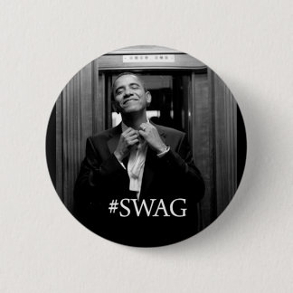 Badge Rond 5 Cm Butin d'Obama
