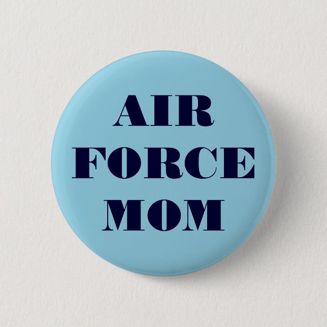 Badge Rond 5 Cm Button Air Force Maman (Devant)