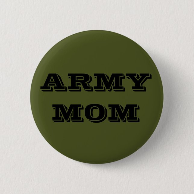 Badge Rond 5 Cm Button Army (Devant)