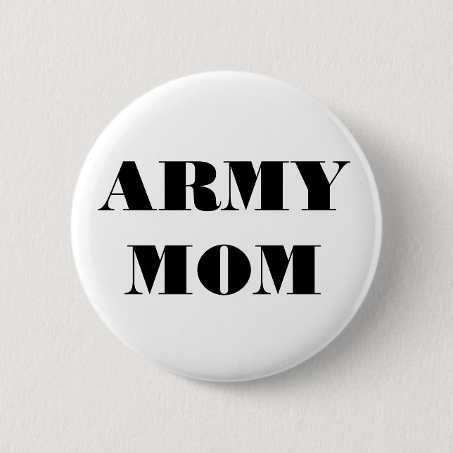 Badge Rond 5 Cm Button Army (Devant)