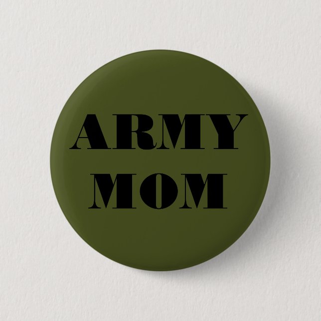 Badge Rond 5 Cm Button Army (Devant)
