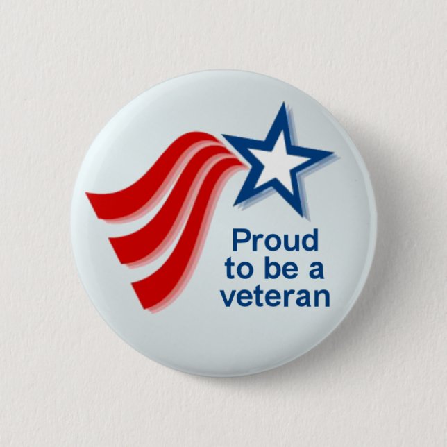 Badge Rond 5 Cm BUTTON_proud2b_veteran (Devant)