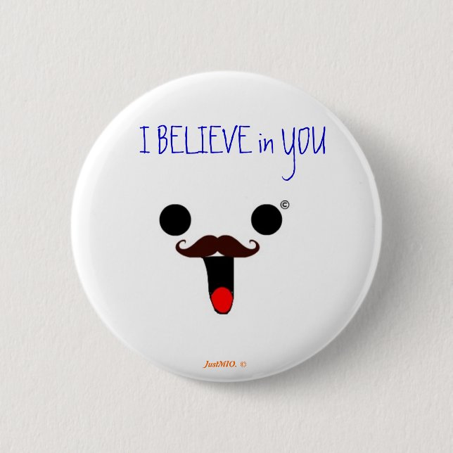 Badge Rond 5 Cm ButtonBud. © (Devant)