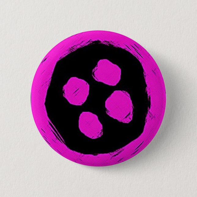 Badge Rond 5 Cm Buttongirl de Katieboy (Devant)