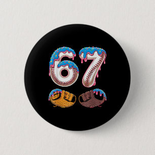 Badge Rond 5 Cm Bysebyll 67 - Goutte de glace 67 Mème Drôle de jou