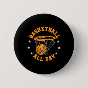 Badge Rond 5 Cm Bysketbyll All Day Girl