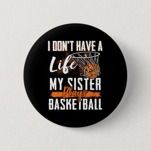 Badge Rond 5 Cm Bysketbyll Brother Soeur Bysketbyll Joueur Bysketb