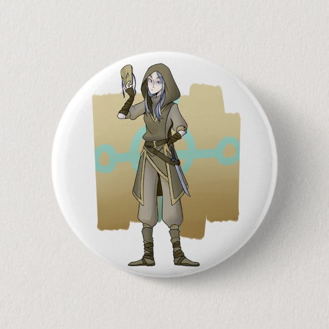 Badge Rond 5 Cm Byzdera Button (Devant)