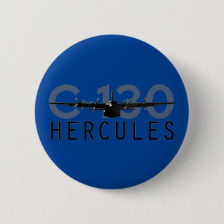 Badge Rond 5 Cm C-130 Hercule