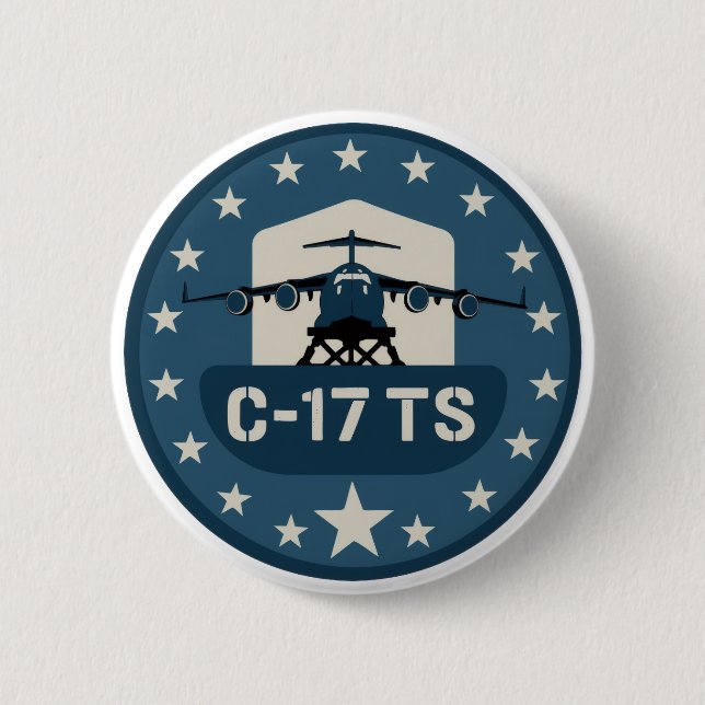 BADGE ROND 5 CM C-17TS PATCH (Devant)