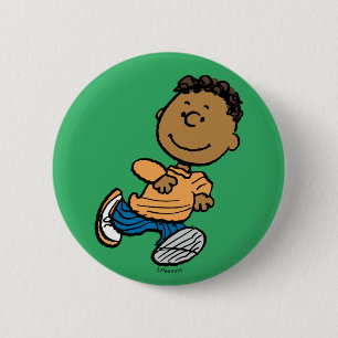 Badge Rond 5 Cm cacahuètes   Franklin Running