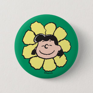 Badge Rond 5 Cm cacahuètes   Lucy Flower