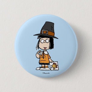 Badge Rond 5 Cm cacahuètes   Marcie Pilgrim