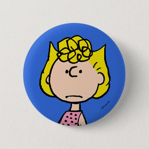 Badge Rond 5 Cm cacahuètes   Sally Brown