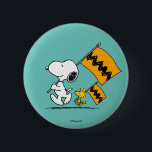 Badge Rond 5 Cm cacahuètes | Snoopy & Woodstock<br><div class="desc">Découvrez ce design amusant de cacahuètes avec Snoopy et Woodstock.</div>