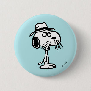 Badge Rond 5 Cm cacahuètes   Snoopy's Brother Spike