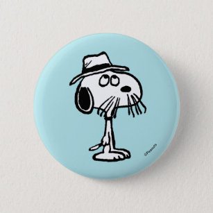 Badge Rond 5 Cm cacahuètes   Snoopy's Brother Spike