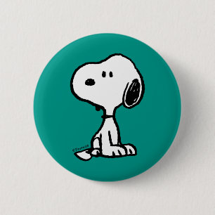 Badge Rond 5 Cm cacahuètes   Tournages de snoopy