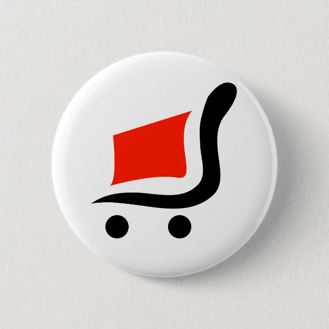 Badge Rond 5 Cm caddie abstrait (Devant)