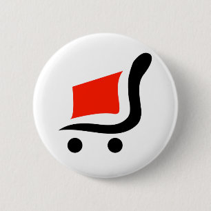 Badge Rond 5 Cm caddie abstrait