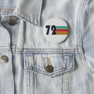 Badge Rond 5 Cm Cadeau d'anniversaire élégant et vintage né en 197